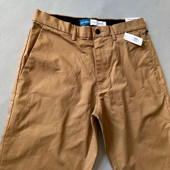 5 for $40 NWT Old Navy pants Man Size 30x32 Beige - Picture 5 of 10